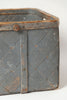 Antique Swedish painted birch bark and bentwood basket
