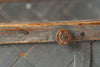 Antique Swedish painted birch bark and bentwood basket