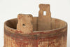 Authentic antique Swedish rustic wooden milk tubs