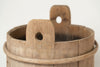 Authentic antique Swedish rustic wooden milk tubs