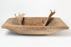 Huge antique 18th century Swedish dough trough bowl