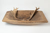 Huge antique 18th century Swedish dough trough bowl