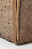Antique 19th Century Swedish birch bark basket with bentwood handles
