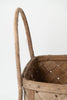 Antique 19th Century Swedish birch bark basket with bentwood handles