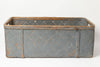 Antique Swedish painted birch bark and bentwood basket