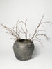Vintage hand made Chinese black clay pot