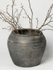 Vintage hand made Chinese black clay pot
