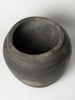 Vintage hand made Chinese black clay pot
