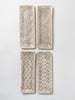Skinny Utensil dish in Warm grey pattern