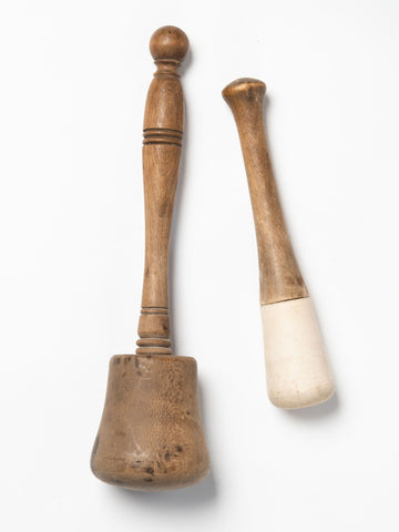 Antique Wooden Pestles in 2 sizes