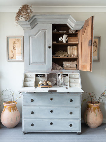 Antique 19th Century Swedish Gustavian Secretaire