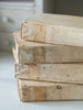 Collection antique 18th century Italian Vellum books