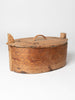 Antique 18th Century Swedish Birch Bentwood box with carvings