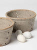 Vintage French Stoneware cheese moulds