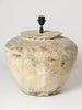 Beautiful large barnacled textured jar lamp