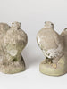 Pair Vintage French Stone doves, circa 1950's