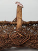 Vintage French woven foraging baskets