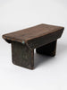 Small antique stools with original paint