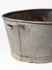 Vintage Belgian large galvanised bath/planter