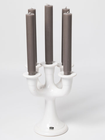 Mid Century Swedish ceramic candelabra Guldkroken HJO