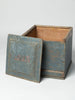 Antique 19th Century Swedish candle box with original paint
