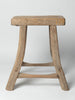 Antique Chinese stool with metal repairs