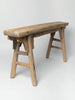 Rustic Chinese elm pig benches