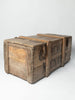 Large Antique Chocolat Menier box with lid