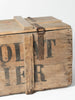 Large Antique Chocolat Menier box with lid