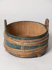 Antique Swedish Wooden milk tub with original paint