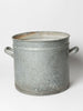 Vintage Hungarian galvanised bucket planters