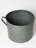 Vintage Hungarian galvanised bucket planters