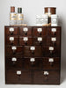 Antique 19th Century medical botany apothecary drawers