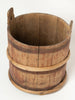Authentic antique Swedish rustic wooden milk tubs