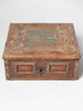 Antique 19th Century Swedish Writing box, dryscraped