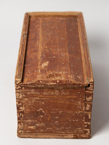 Antique 19th Century Swedish Candle Box
