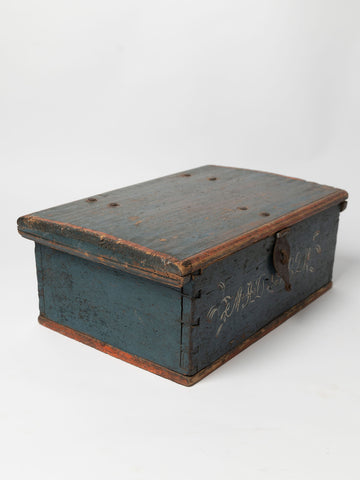Antique Swedish Painted Writing Box