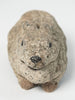 Vintage composite stone bunny statue