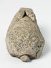 Vintage composite stone bunny statue