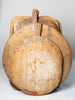 Collection antique 19th century dough boards