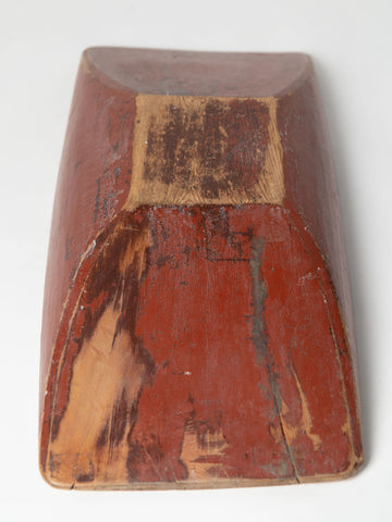 Antique Swedish Dough trough with original paint