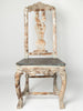 Vintage Swedish decorative carved chair