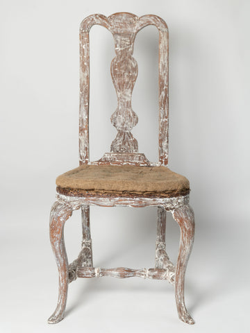 Antique 18th Century Swedish Rococo chair