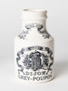 Antique French Dijon Grey Poupon Mustard Pots by Digoin & Sarreguimines