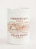 Antique French Felix Potin Confiture Pot