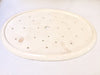 Antique French Oval Ceramic Drainer Plate