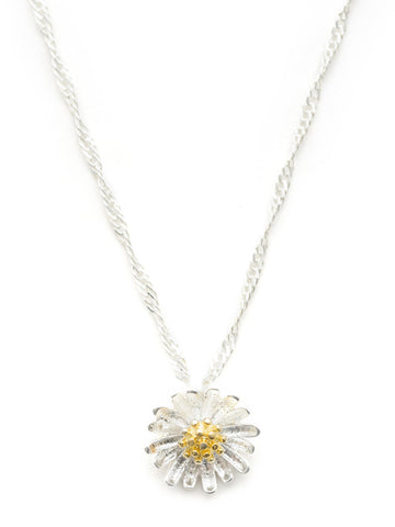 DAISY FLOWER NECKLACE by HARRIET GEORGIA JEWELLERY