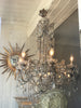 Amazing Antique Italian Crystal Chandelier