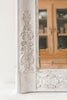 Beautiful Antique French Painted Over Mantle Mirror - Decorative Antiques UK  - 4