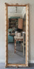 Antique French Gilt and Decorative Gesso Full Length Mirror